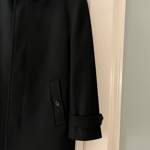 Mens Burberry Wool Coat - Picture 4 of 15